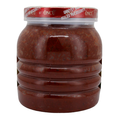 Paprikapasta Öncu | Acı Biber Salçası | Pittig, Gaziantep Huisstijl | 1650 g
