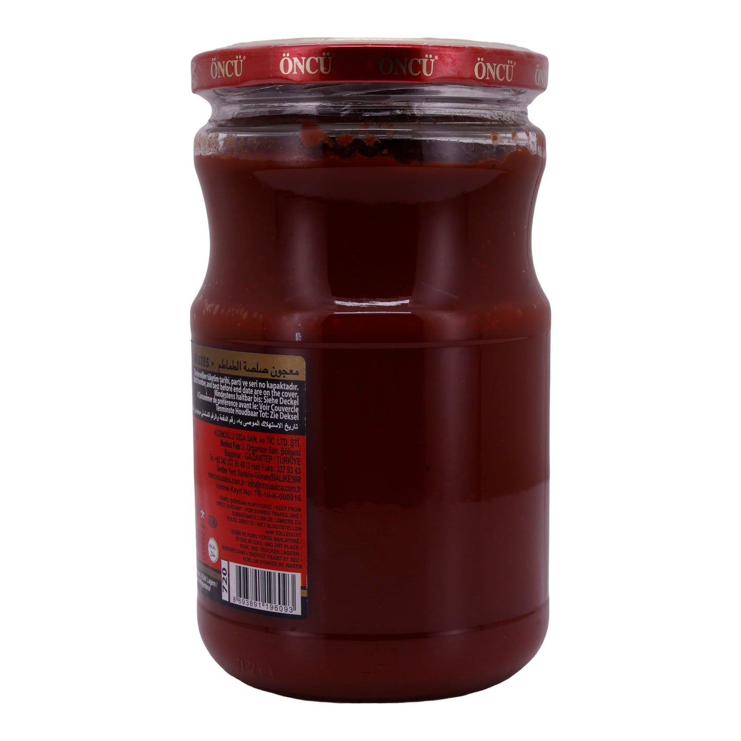 Tomatenmark Öncü | Doppelt konzentriert | Hochwertig, intensiv | 700 g