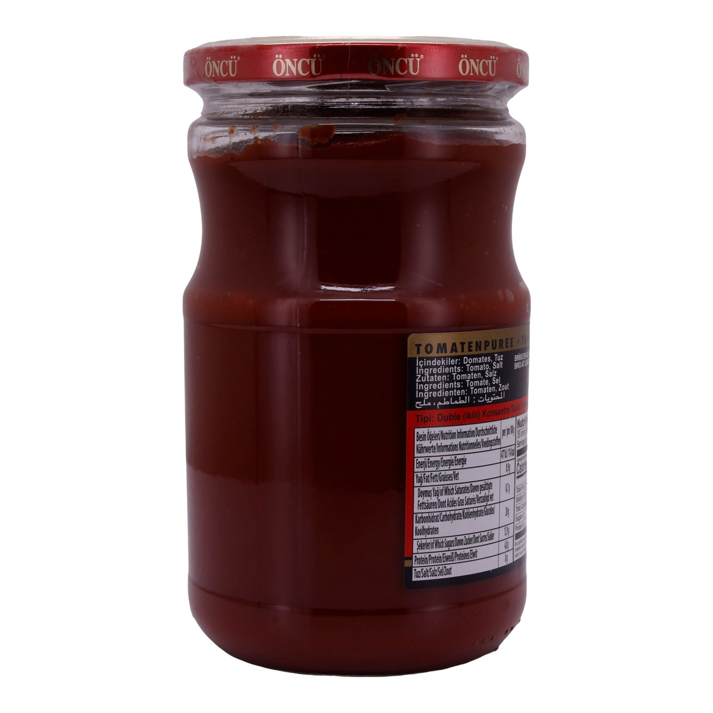 Tomatenmark Öncü | Doppelt konzentriert | Hochwertig, intensiv | 700 g