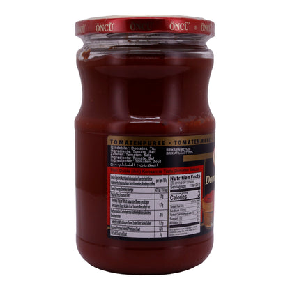 Tomatenmark Öncü | Doppelt konzentriert | Hochwertig, intensiv | 700 g