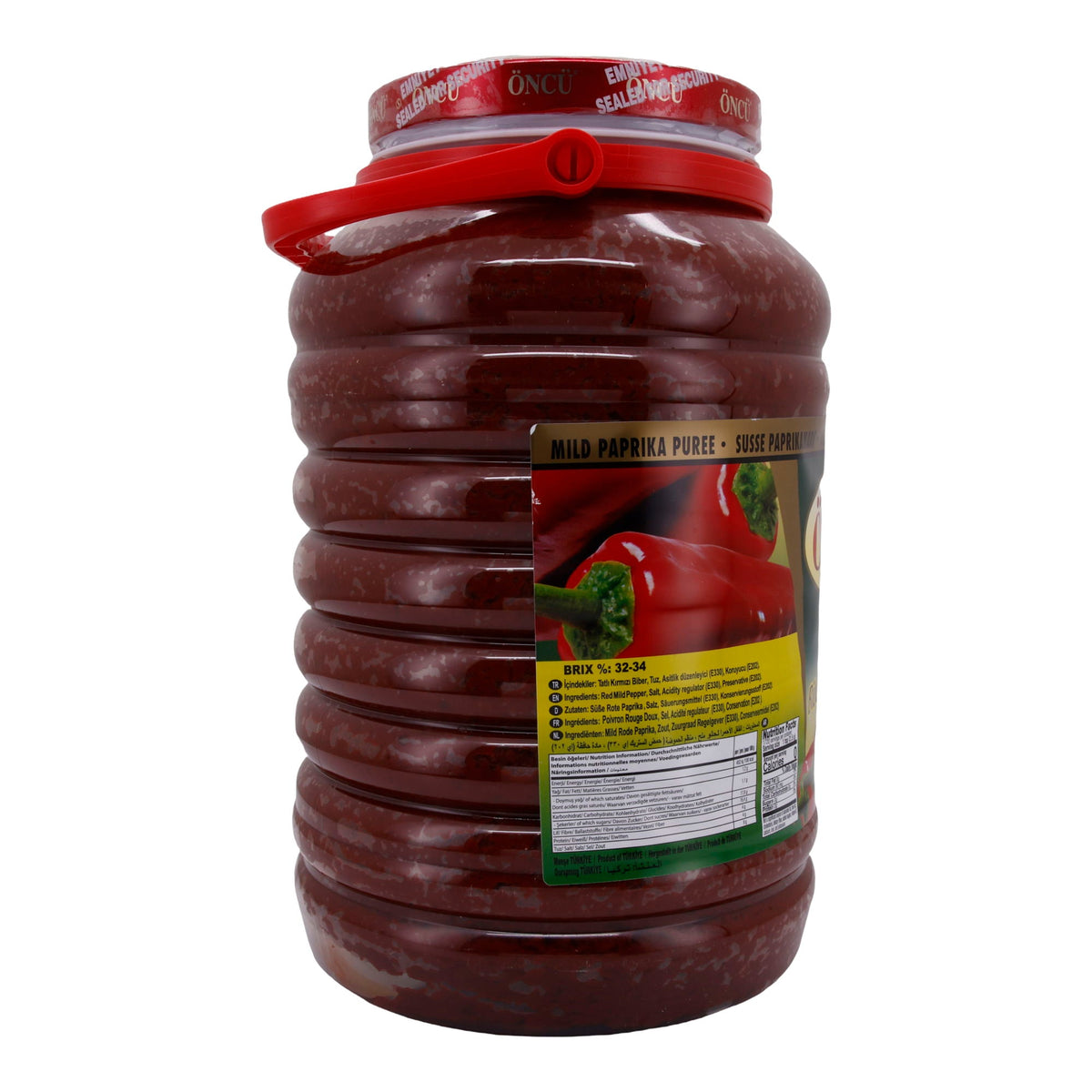 Paprikamark Öncü | Tatlı Biber Salçası | Mild, traditionell aus Gaziantep | 4300 g ÖNCÜ