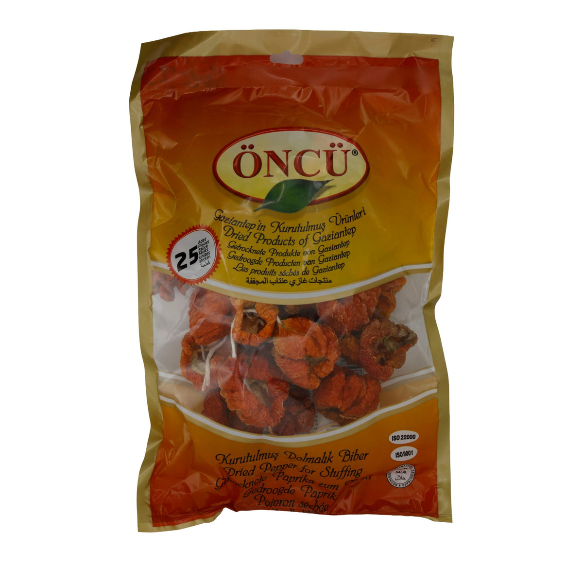 Getrocknete Paprika Öncü | 25 Stück | Für gefüllte Dolma-Gerichte