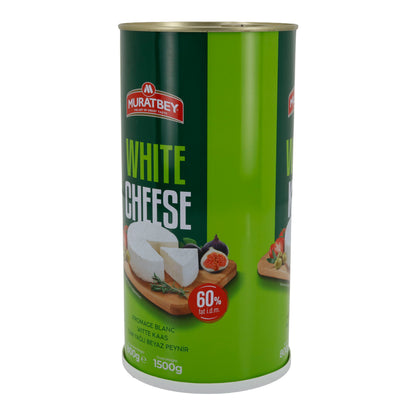 Weichkäse Muratbey | Weißkäse in Salzlake | Traditioneller Weichkäse mit 60 % Fett i. Tr. | 1500 g