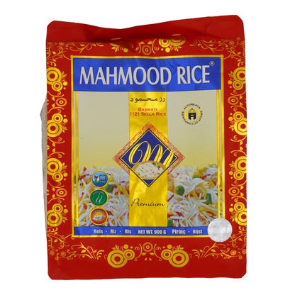 Mahmood Basmati Reis 1121 Sella | Premium Langkornreis | 900 g