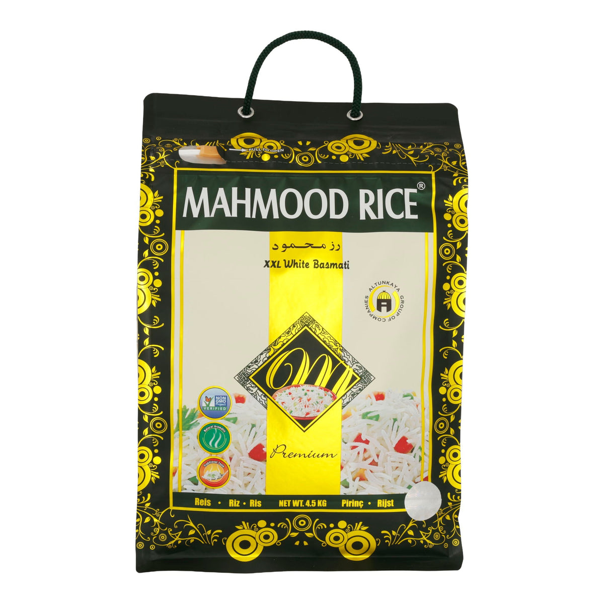Reis Mahmood | Basmati weiß Premium  | 4,5 kg MAHMOOD RICE