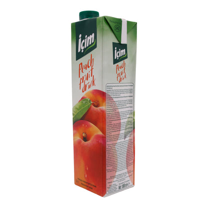 Fruchtgetränk İçim | Pfirsich-Fruchtgetränk | Erfrischend, sonnengereifte Pfirsiche | 1 L