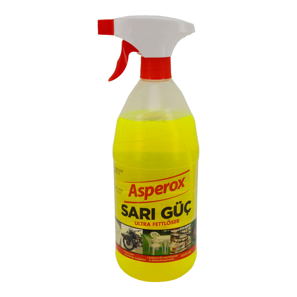 Fettlöser Asperox Sarı Güç Ultra | Fettlöser | Starker Fettlöser | 1000 ml