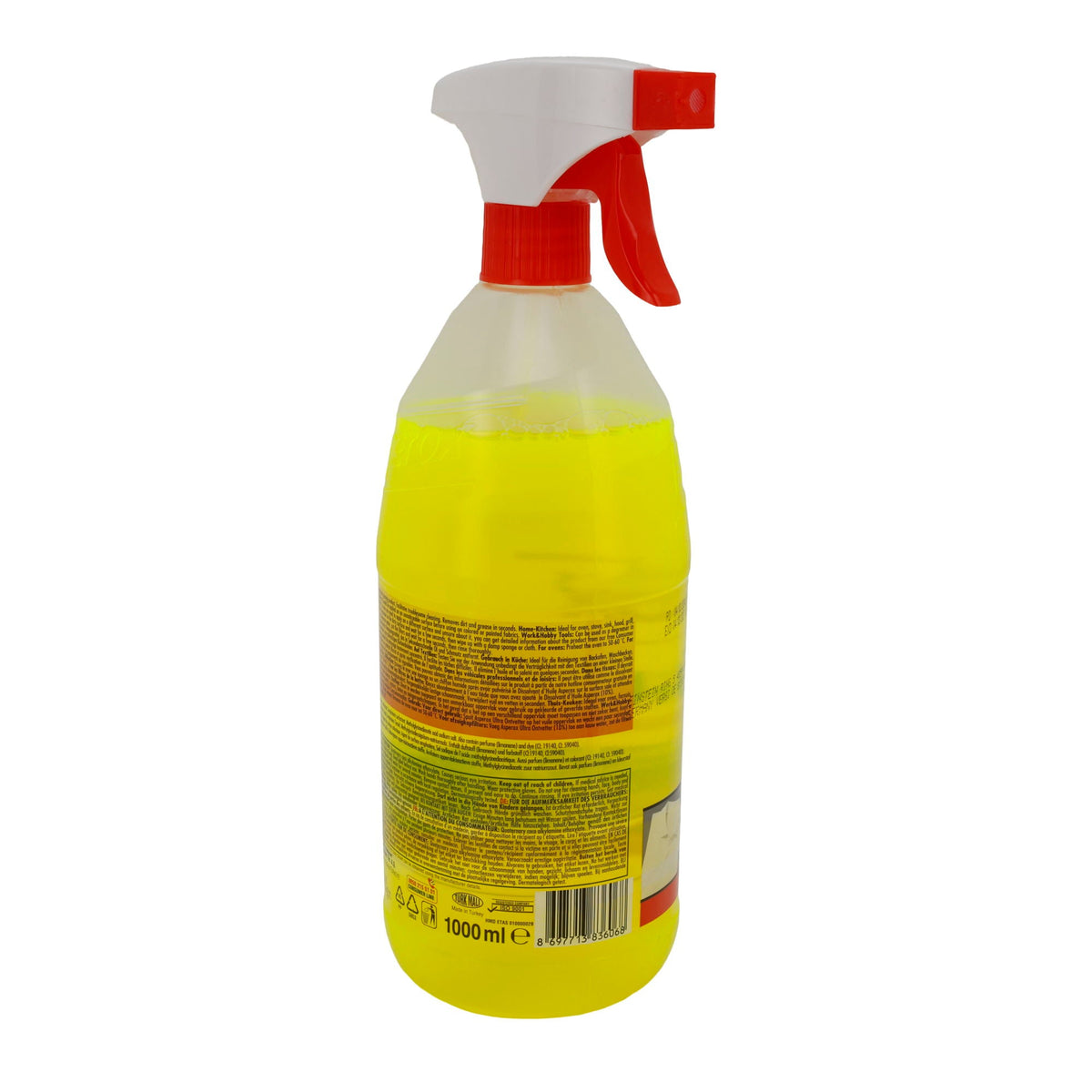 Fettlöser Asperox Sarı Güç Ultra | Fettlöser | Starker Fettlöser | 1000 ml
