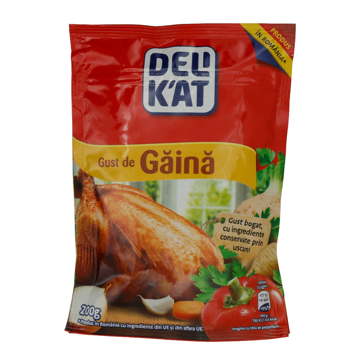 Gewürzmischung Deli Kat | „Gust de Găină“ Hühnergewürz | mit getrockneten Zutaten | 200 g DELIKAT