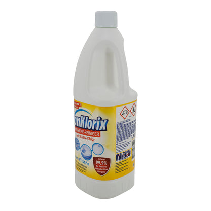 Hygiene-Reiniger DanKlorix | Reiniger | Zitronen Frische mit Aktiv-Chlor | 1,5 l