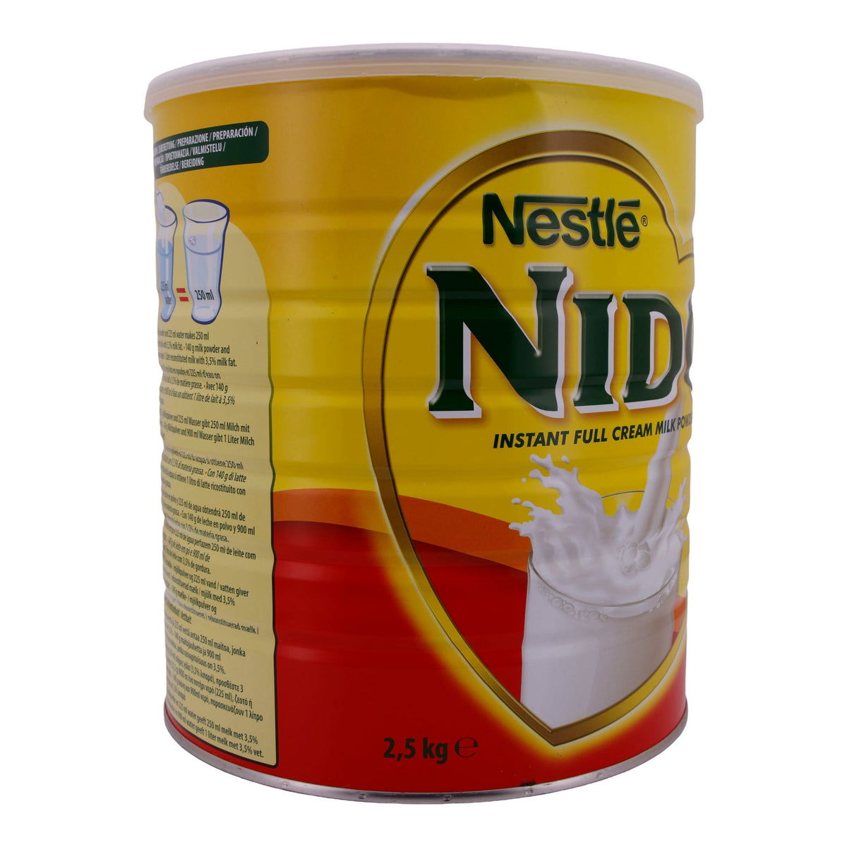 Instant Vollmilchpulver Nestlé Nido | Milchpulver | | 2,5 kg NESTLE