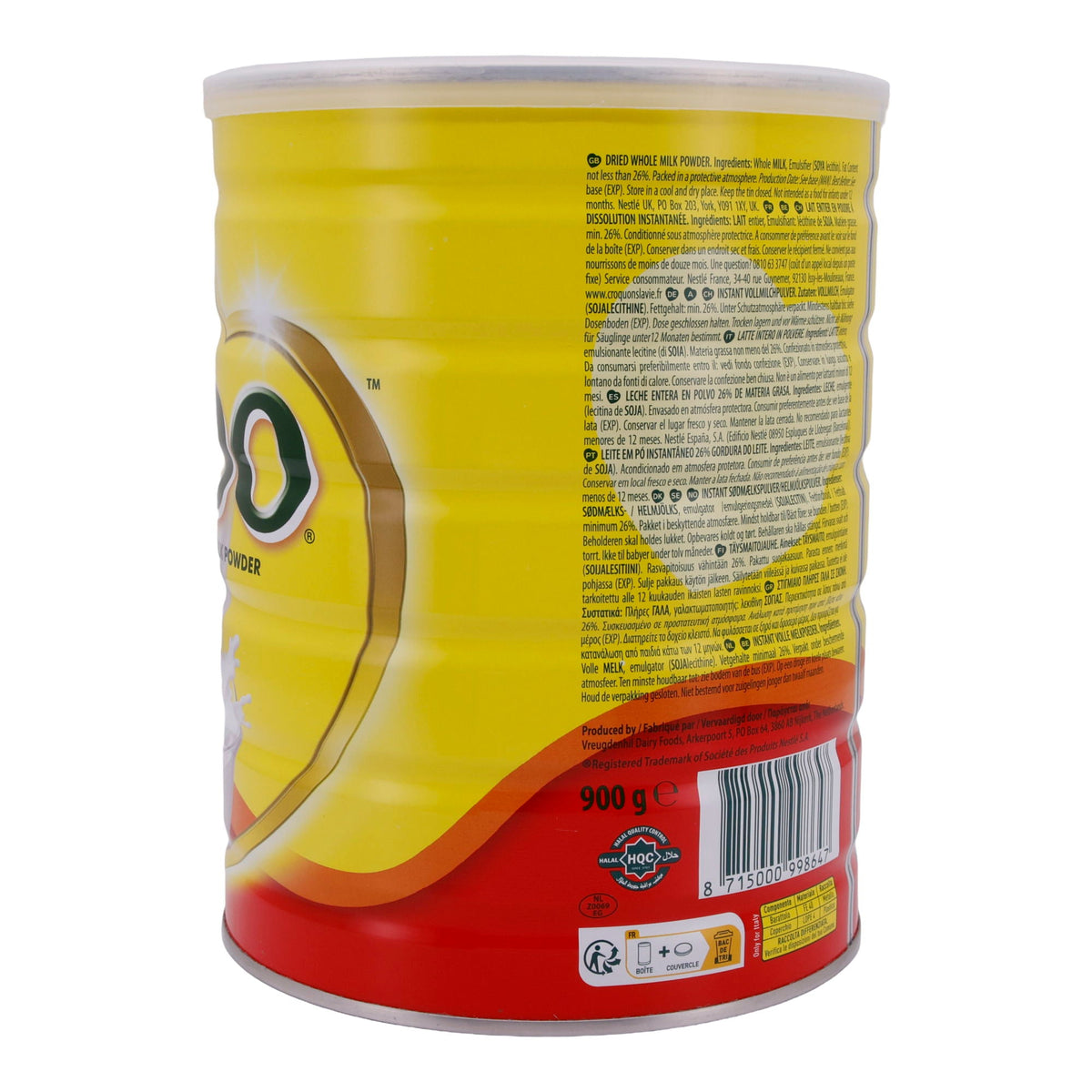 Vollmilchpulver Nestlé | NIDO | Instant, cremiger Geschmack | 900 g