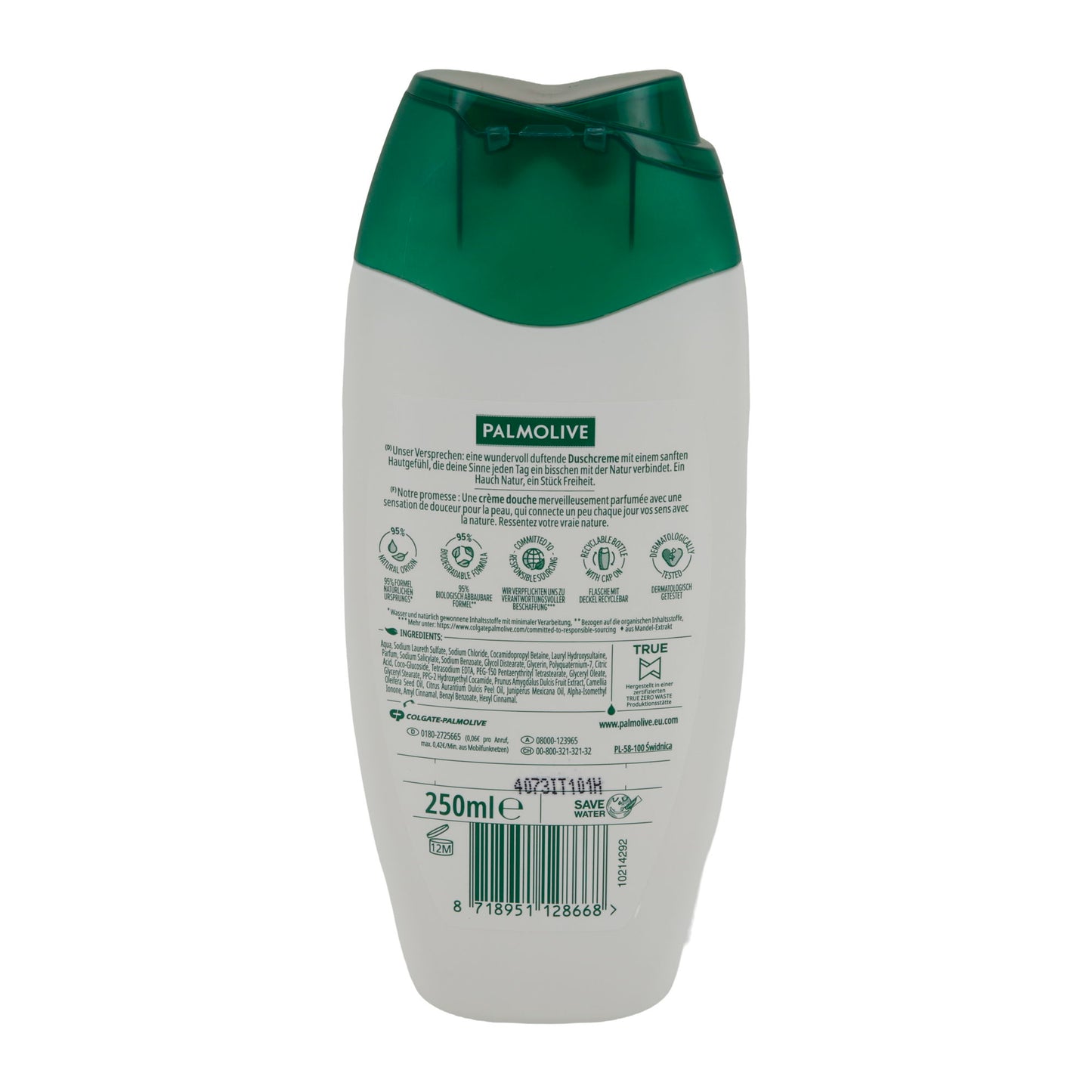 Palmolive Shower Cream | Shower Gel | Camellia & Almond Scent | 250 ml