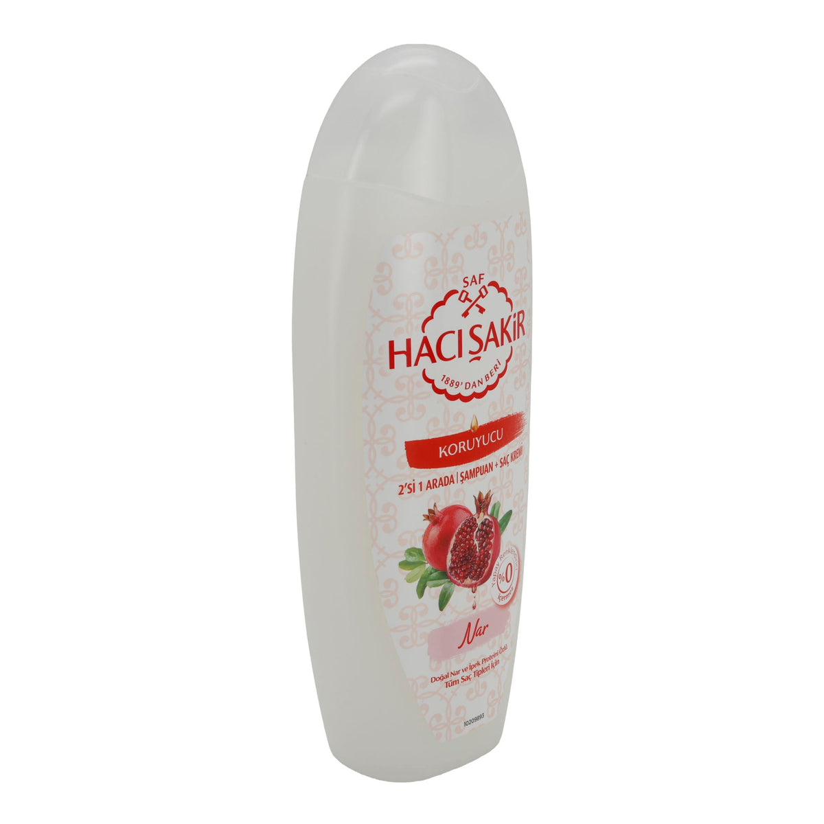 Shampoo & Haarspülung Haci Şakir 2-in-1 | Duschgel | Granatapfel | 500 ml