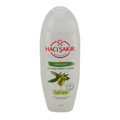 Shampoo & Haarspülung Haci Şakir 2-in-1 | Duschgel | Olivenöl | 500 ml
