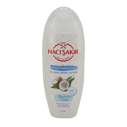 Shampoo & Haarspülung Haci Şakir 2-in-1 | Shampoo | Kokos | 500 ml