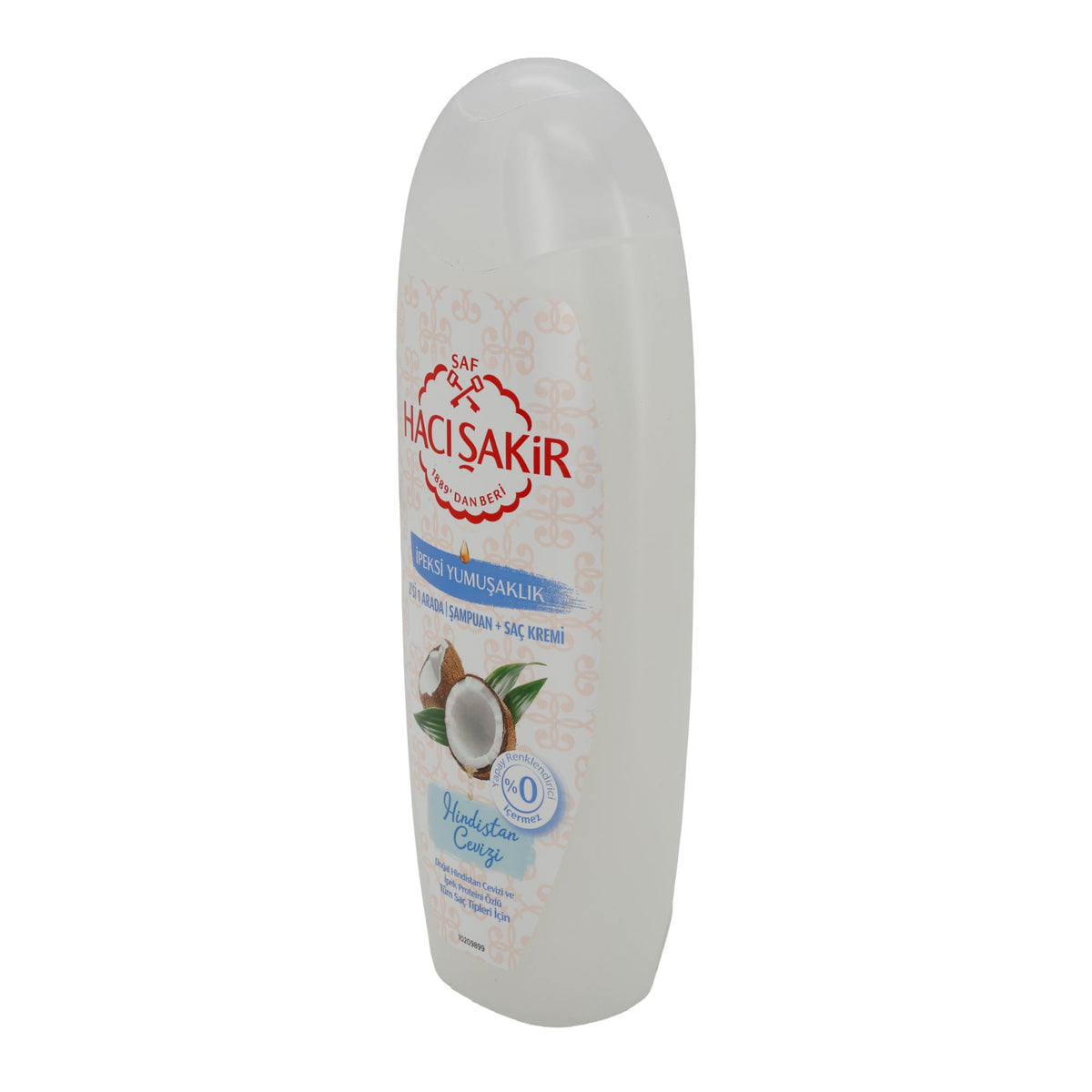 Shampoo & Haarspülung Haci Şakir 2-in-1 | Shampoo | Kokos | 500 ml HACI SAKIR