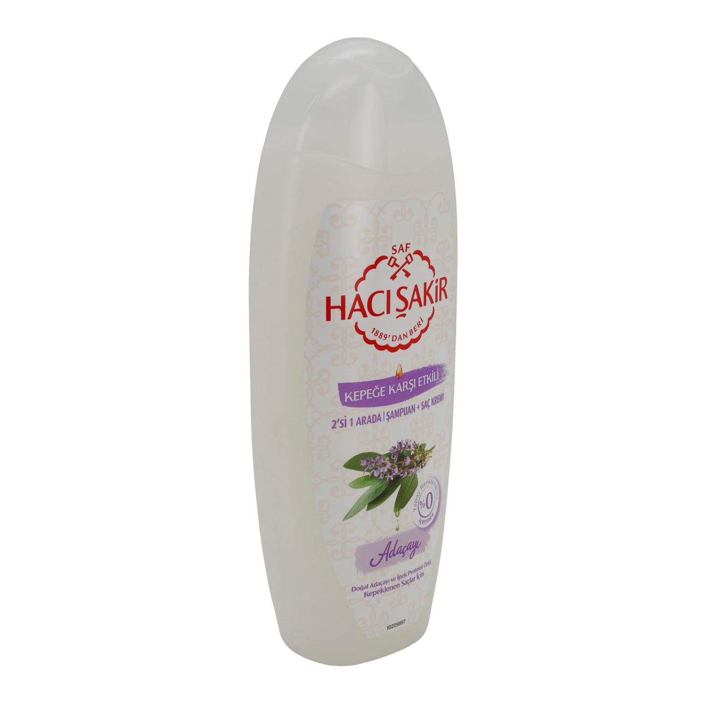 Shampoo Haci Şakir | mit Salbei | 2-in-1 gegen Schuppen | 500 ml