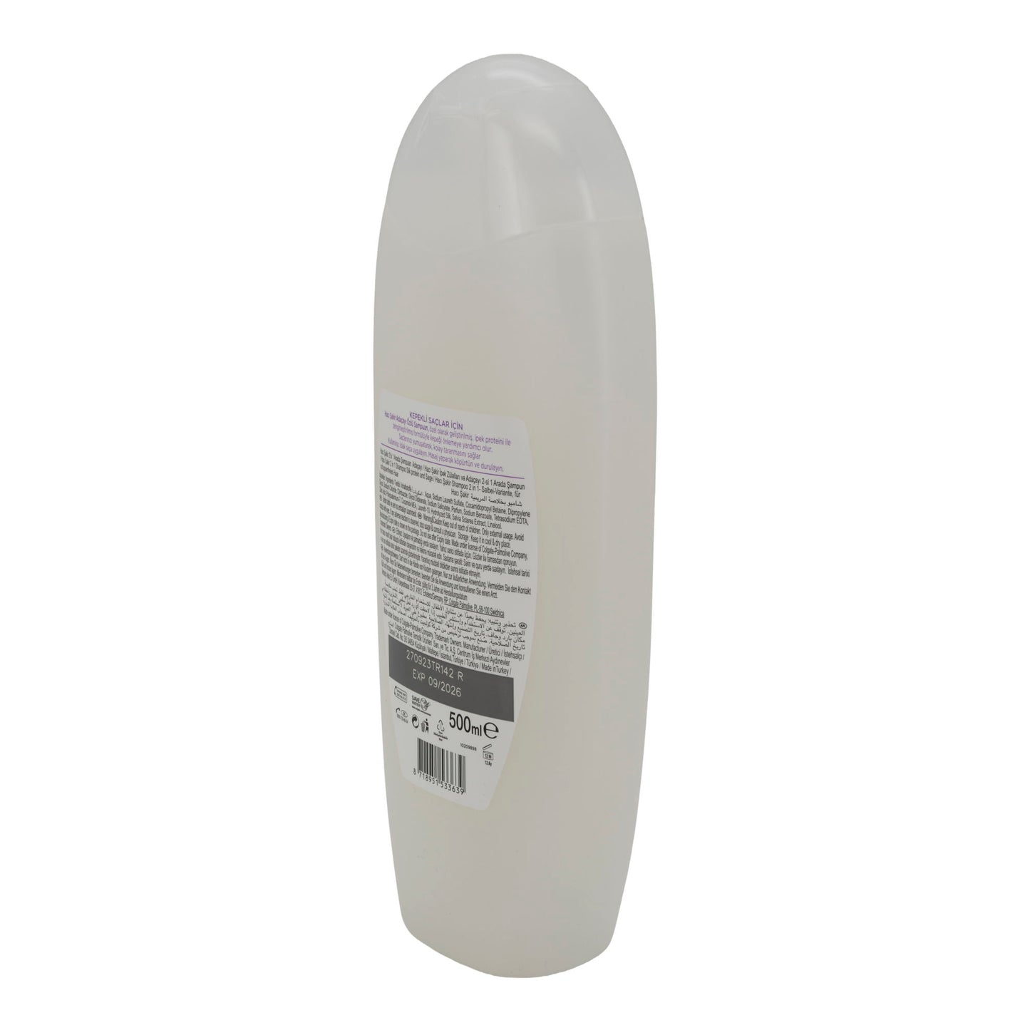 Shampoo Haci Şakir | mit Salbei | 2-in-1 gegen Schuppen | 500 ml