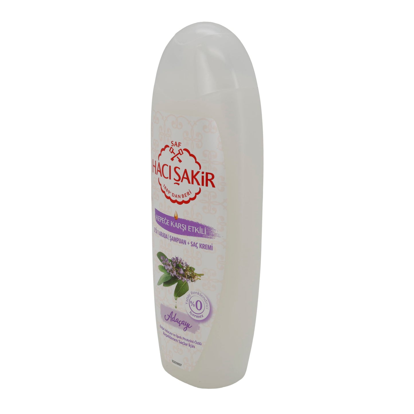 Shampoo Haci Şakir | mit Salbei | 2-in-1 gegen Schuppen | 500 ml