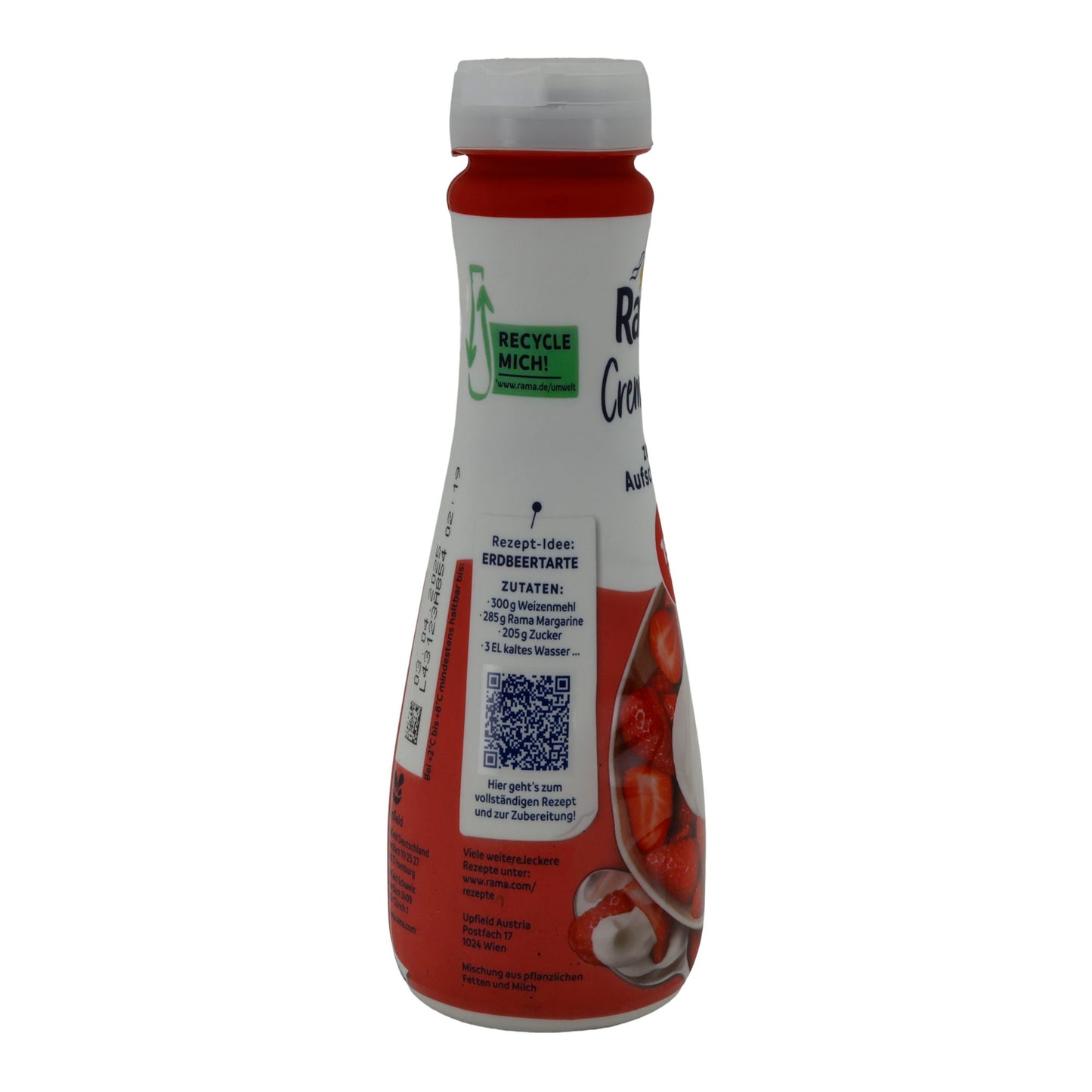 Creme Rama Cremefine zum Aufschlagen | Leichte Alternative zur Schlagsahne | 19 % Fett | 250 ml