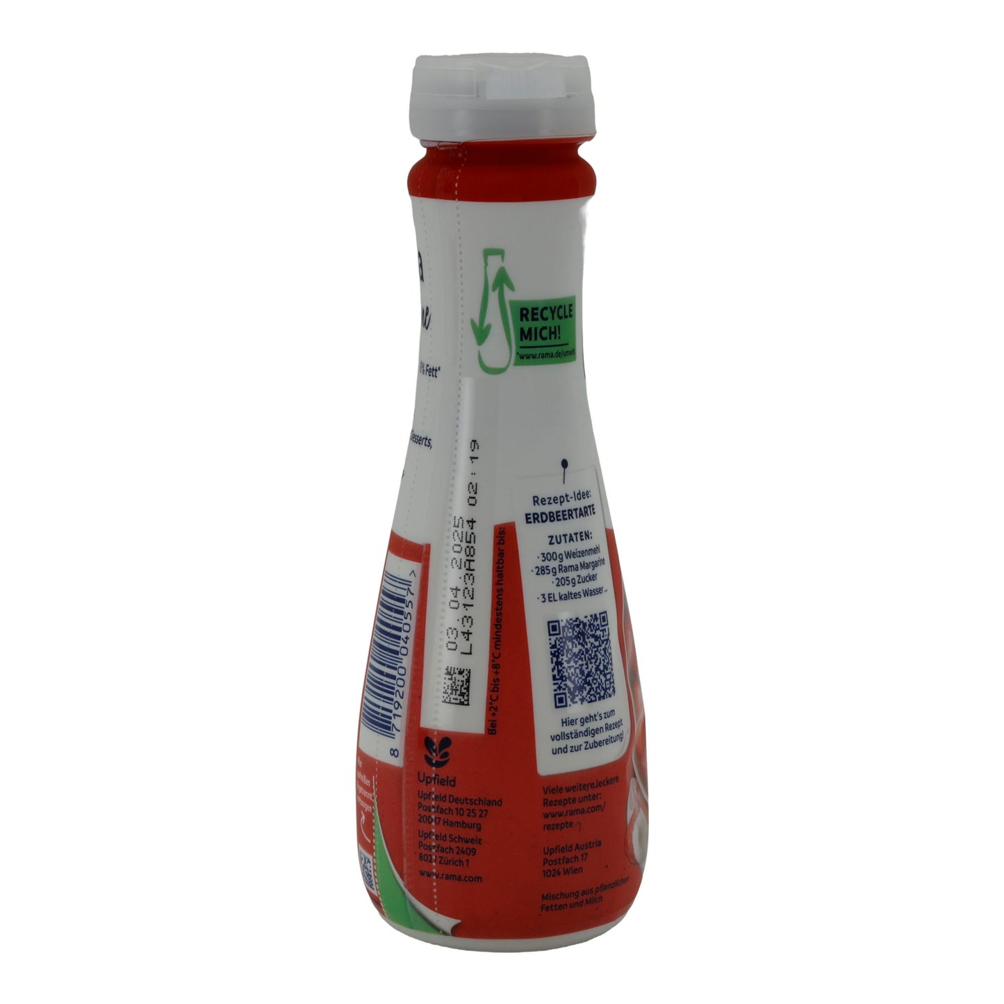 Creme Rama Cremefine zum Aufschlagen | Leichte Alternative zur Schlagsahne | 19 % Fett | 250 ml