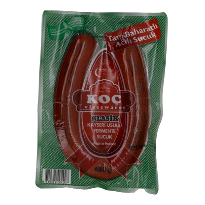 Saucisse à l'ail KAYSERI USULUE HALKA (KANGAL) SUCUK | Saucisse | Traditionnelle | 450g