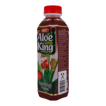 Aloe Vera Getränk OKF Aloe Vera King Granatapfel | Getränk | mit Granatapfelgeschmack | 500 ml