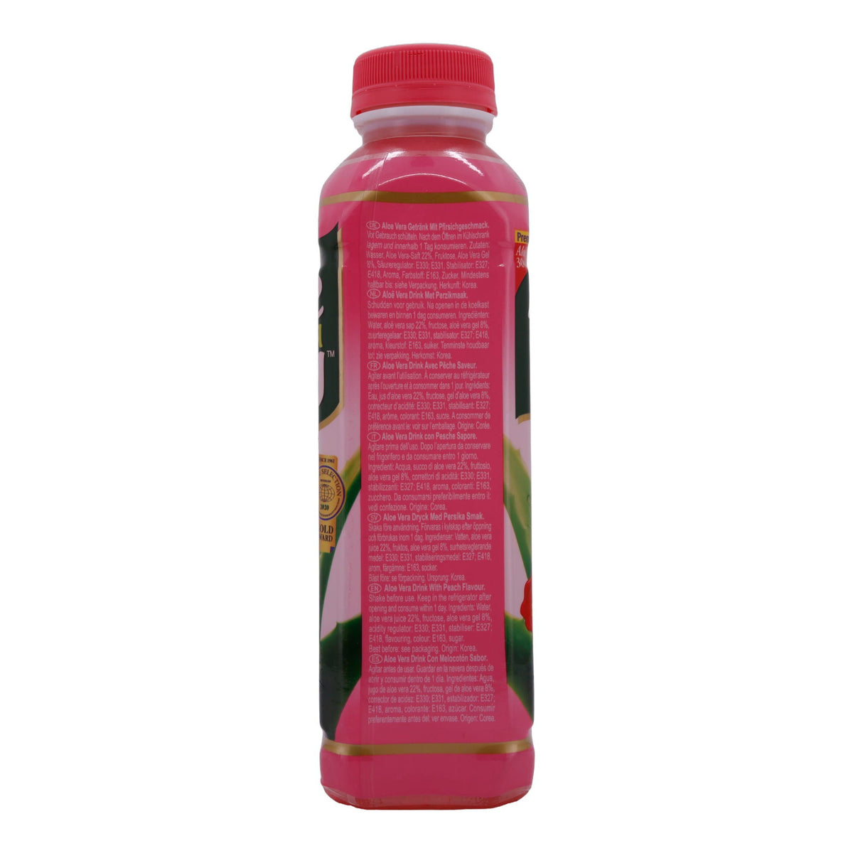 Aloe Vera Drink OKF | Aloe Vera King Premium Peach | Erfrischend, mit Pfirsichgeschmack | 500 ml OKF