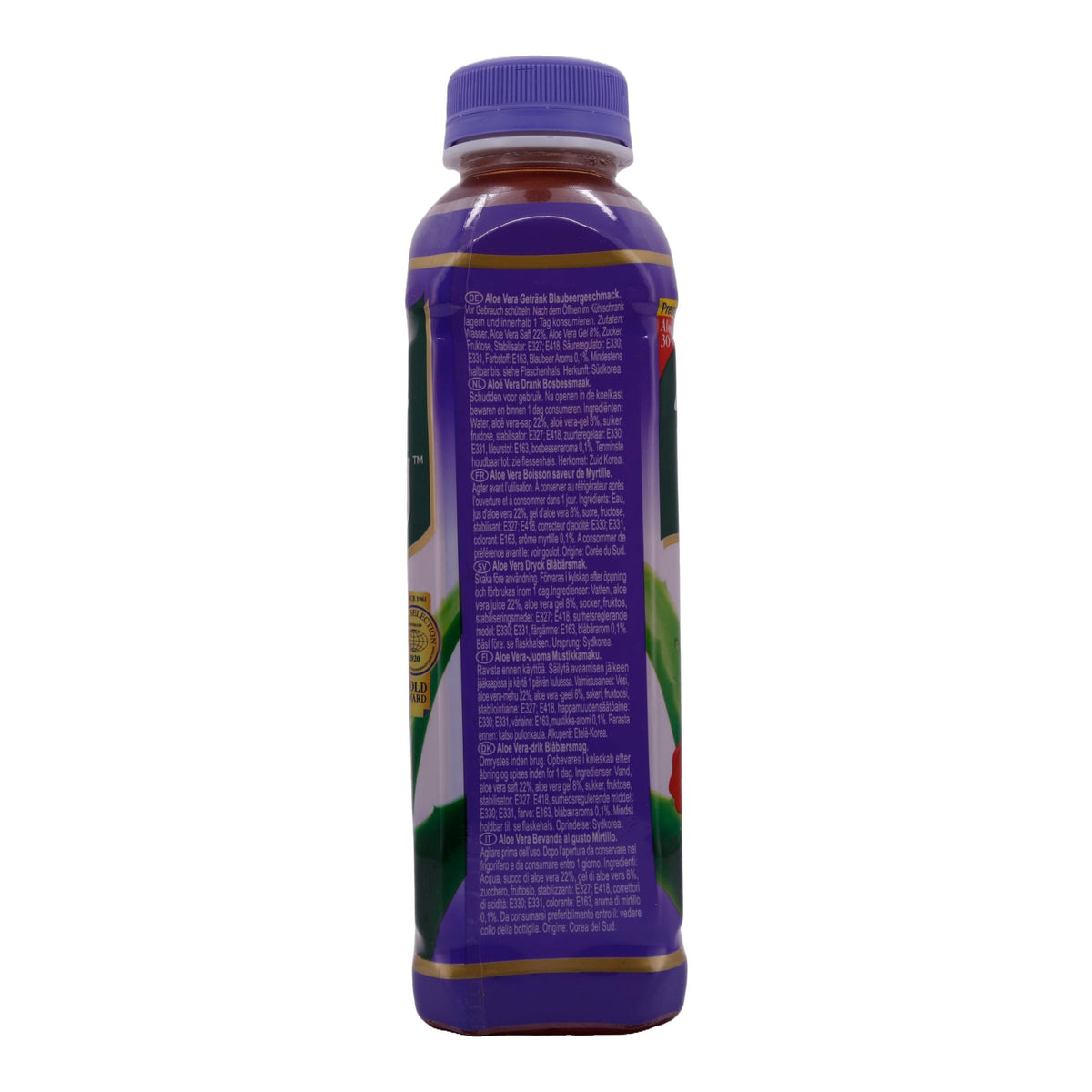 Aloe Vera King Drink OKF | Erfrischungsgetränk | Mit Blaubeergeschmack | 500ml ALOE VERA