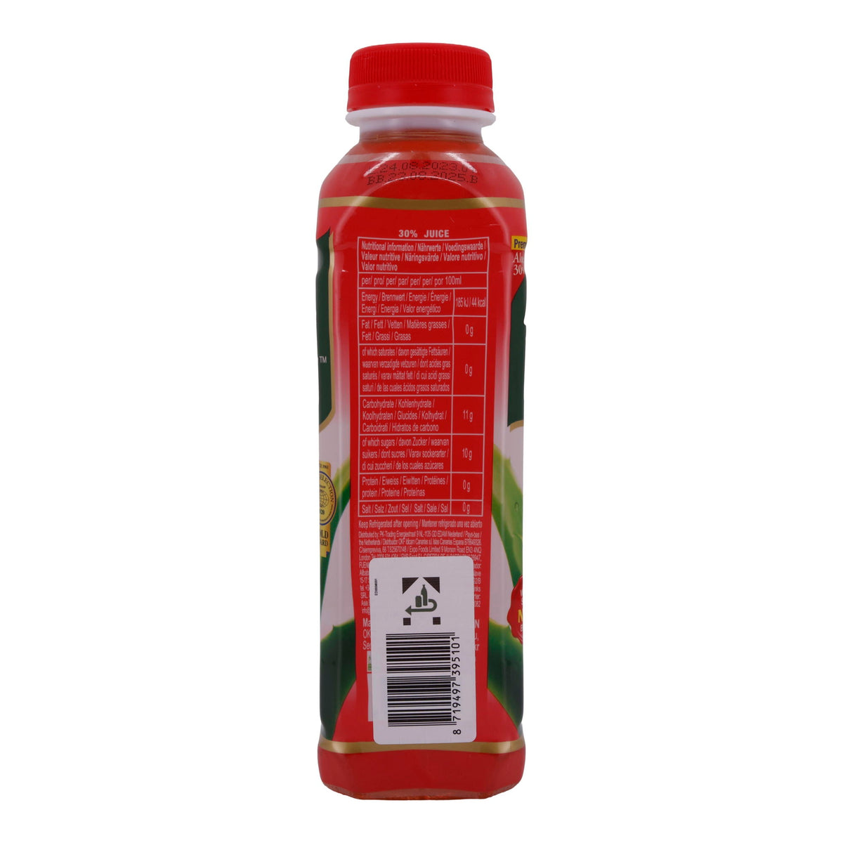 Aloe Vera King Drink OKF | Erfrischendes Getränk | Mit Cranberry-Geschmack | 500 ml OKF