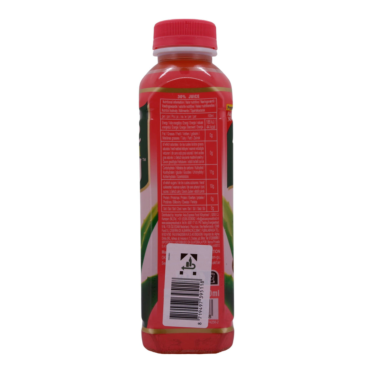 Aloe Vera Drink OKF Aloe Vera King | Getränk | Mit Himbeer Geschmack | 500 ml ALOE VERA