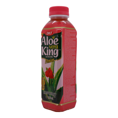 Aloe Vera Drink OKF Aloe Vera King | Getränk | Mit Himbeer Geschmack | 500 ml
