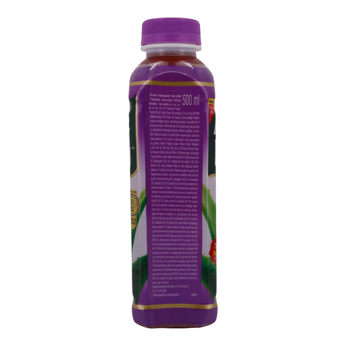 Aloe Vera Drink OKF | Aloe Vera King Grape | Erfrischend, Traubengeschmack, 30% Aloe Vera | 500 ml ALOE VERA