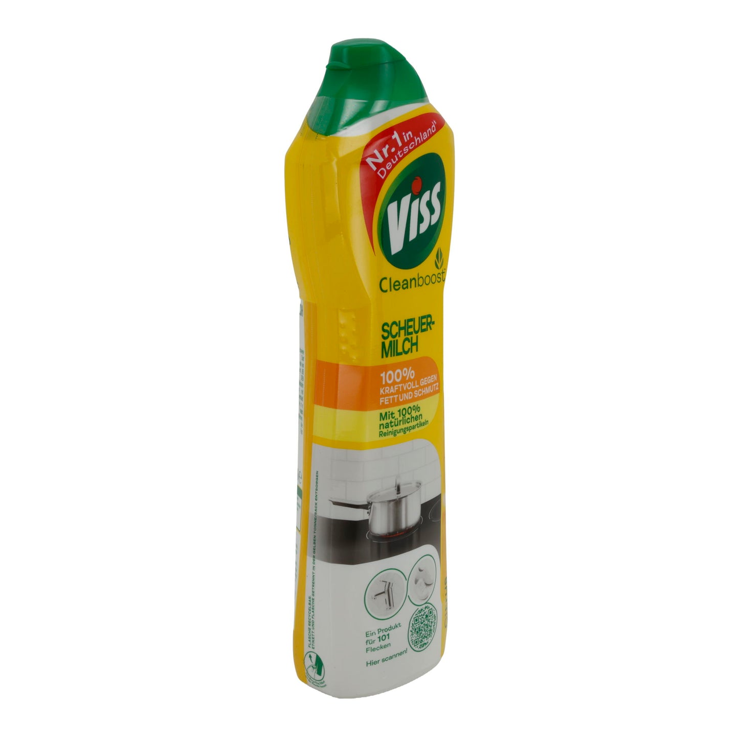 Viss Scheuermilch Citrus | Cleanboost mit frischem Duft & natürlichen Reinigungspartikeln | 500 ml