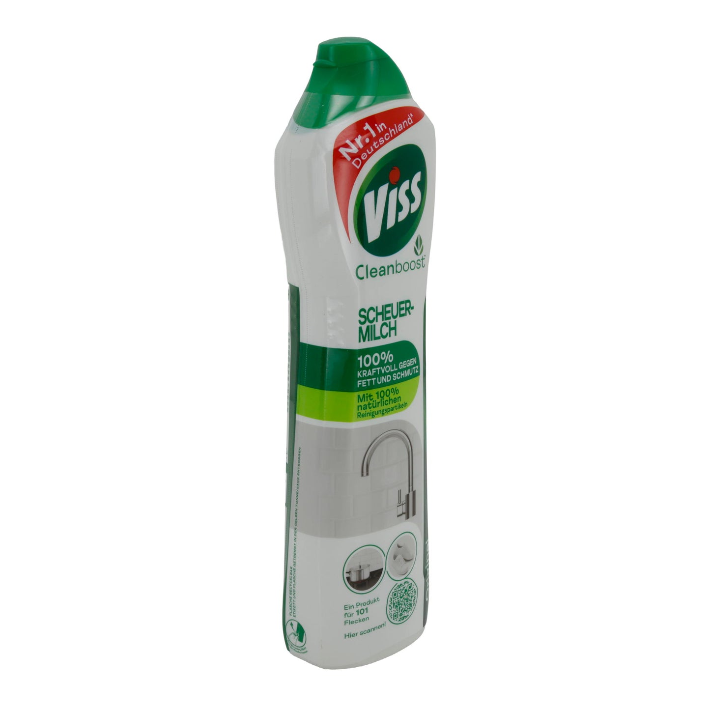 Viss Scheuermilch Original | Cleanboost mit natürlichen Reinigungspartikeln | 500 ml