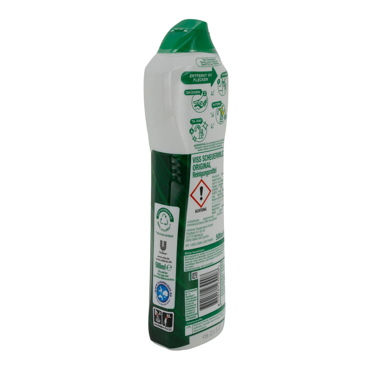 Viss Scheuermilch Original | Cleanboost mit natürlichen Reinigungspartikeln | 500 ml - Taste Your World