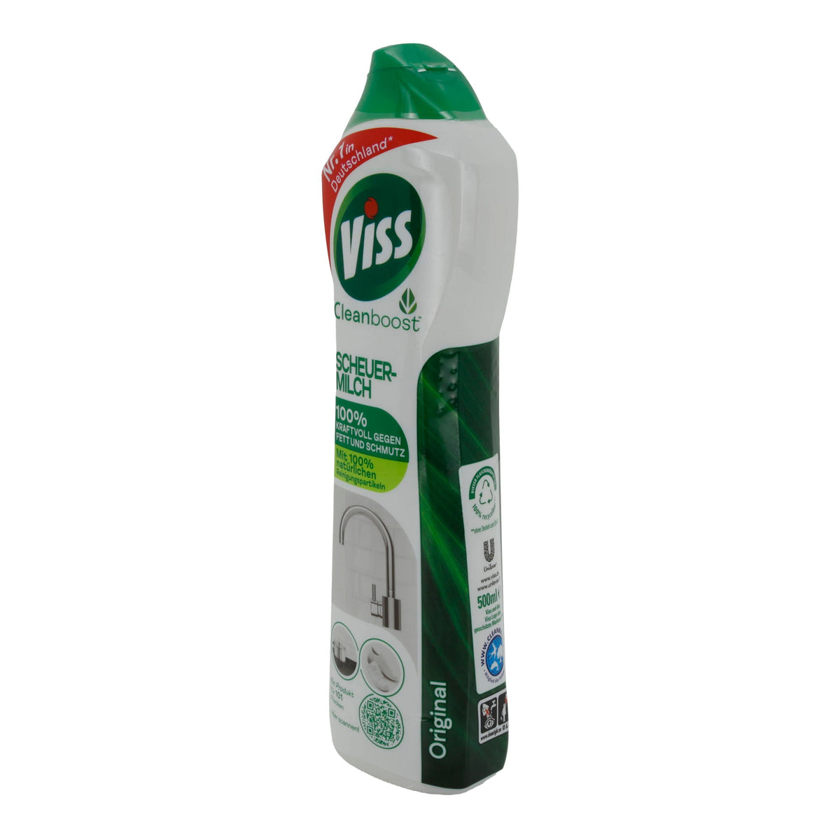 Viss Scheuermilch Original | Cleanboost mit natürlichen Reinigungspartikeln | 500 ml - Taste Your World