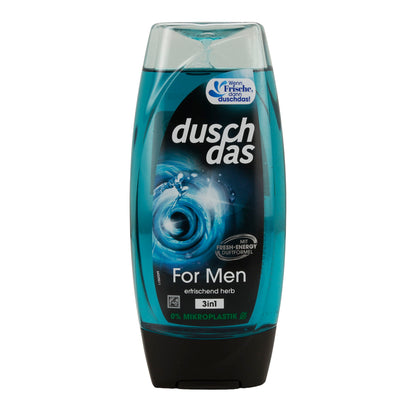 Dusch Das For Men 3in1 Erfrischend Herb Duschgel 225 ml