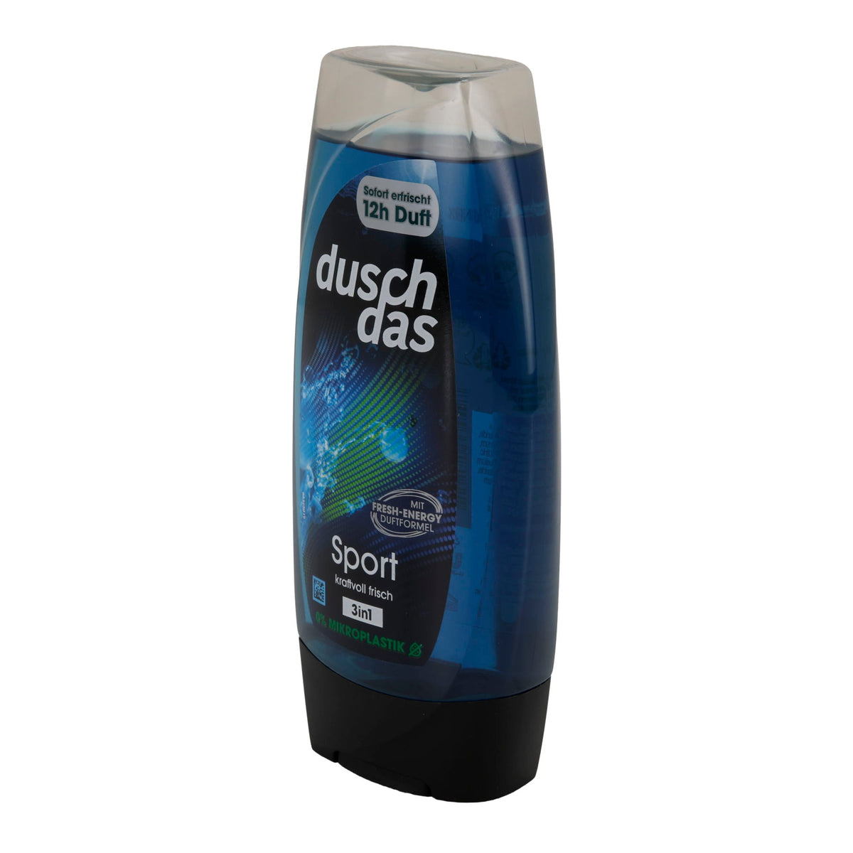 Duschgel duschdas Sport | 3in1 für Körper, Gesicht & Haar | Kraftvoll frisch | 225 ml DUSCHDAS