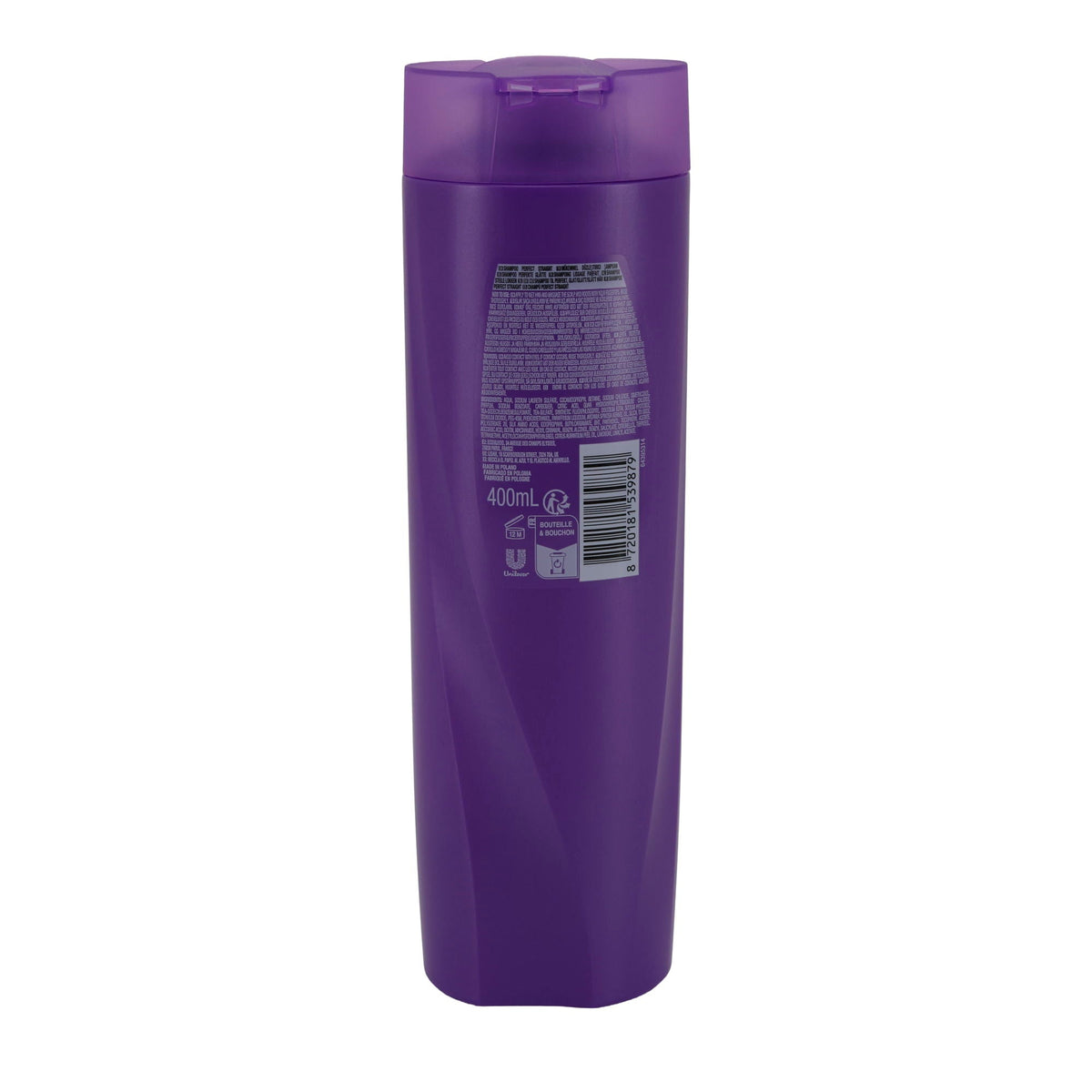 Shampoo Elidor Perfekte Glätte | Shampoo | Mit Biotin-Formel, Anti-Frizz & Geschmeidigkeit | 400 ml