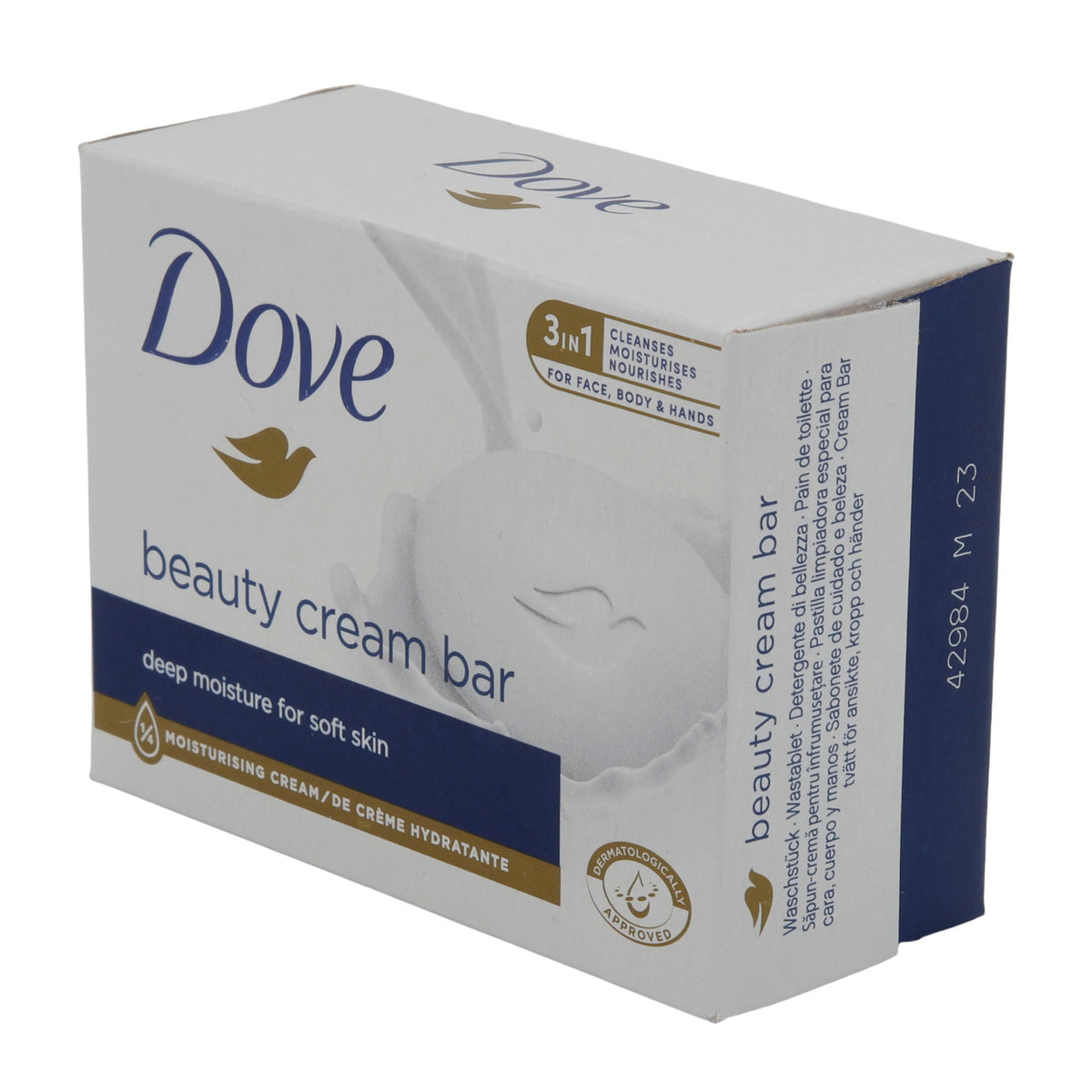 Dove Beauty Cream Bar | Pflegeseife mit Feuchtigkeitscreme | 90 g | Für Gesicht, Körper & Hände | Dermatologisch getestet - Taste Your World