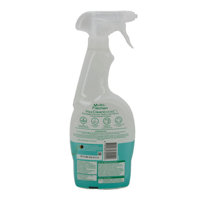 Çok Yüzeyli Temizleyici Viss Cleanboost | Evrensel & Dezenfeksiyon | Bakteri & Virüslere Karşı 2'si 1 Arada | 750 ml