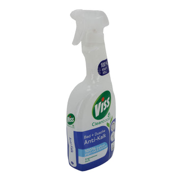 Viss Cleanboost Bad + Dusche Anti-Kalk | Kalkreiniger für Dusche, Bad & Armaturen | 750 ml | Kraftvoll & schonend | Mit EU Ecolabel