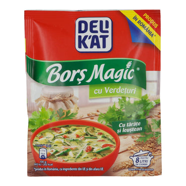 Würzmischung Delikat Borș Magic | cu Verdețuri | für Suppe | 65 g DELIK`AT