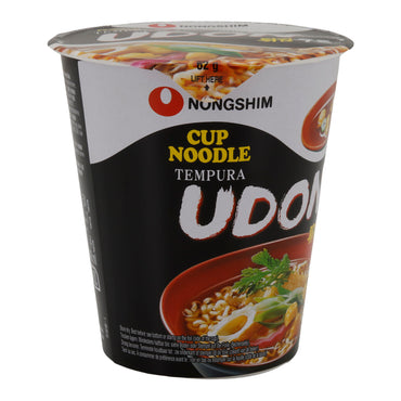 Tempura Udon Nongshim | Instant-Nudelcup | Japanisch mit Fischflocken | 62 g