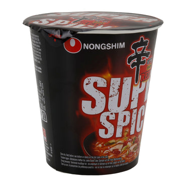 Nouilles instantanées Nongshim Cup Ramen Super Épicé Rouge | 68 g