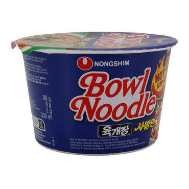 Bowl Noodle Hot & Spicy Nongshim | Instant-noedelsoep | 100 g