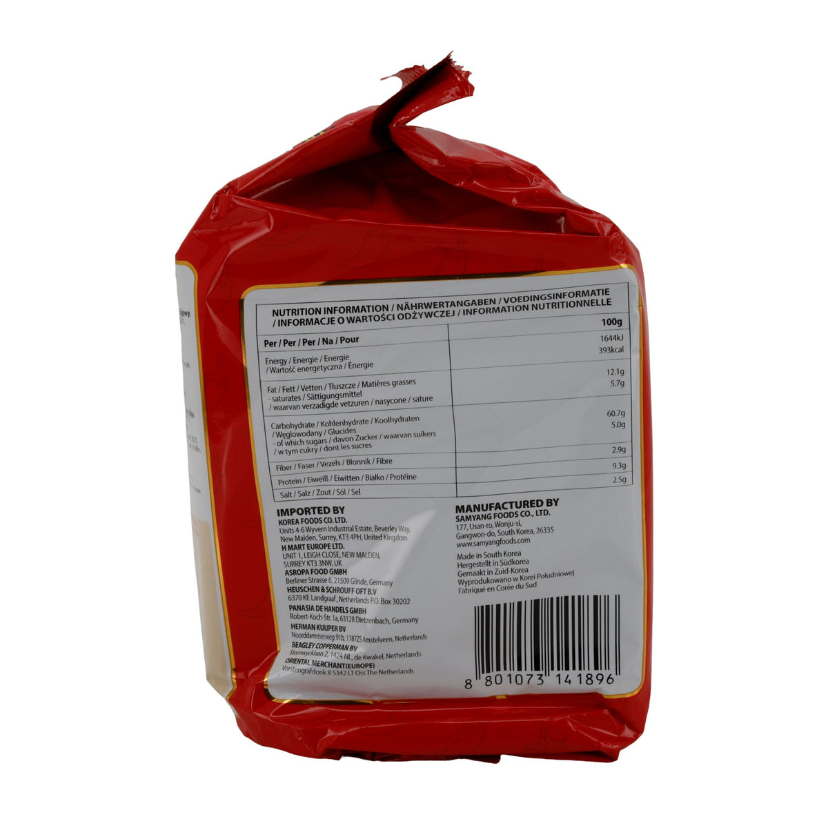 Hot Chicken Flavour Ramen Samyang Buldak | Instant-Nudeln | 2x Spicy, 5x140 g BULDAK