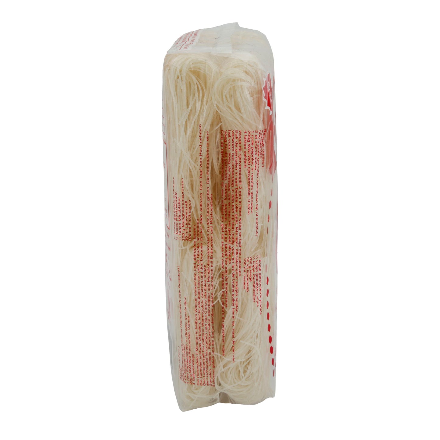 Reis-Vermicelli Wai Wai | Traditionele Aziatische rijstnoedels | 0,5 mm | 200 g
